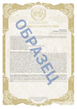Образец Приложение к СТО 01.064.00220722.2-2020 Нижнеудинск Сертификат СТО 01.064.00220722.2-2020 